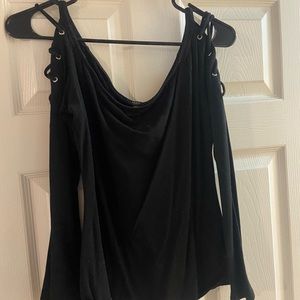 Guess long sleeve off the shoulder top